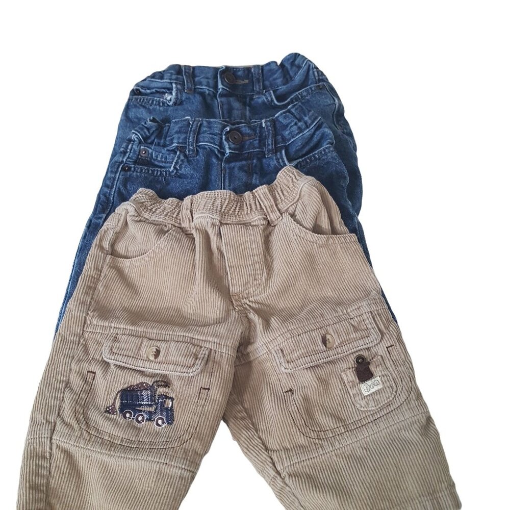 Baby‎ Toddler Jeans Pants 12-18 Mos Lot of 3 Little Legends Childrens Place